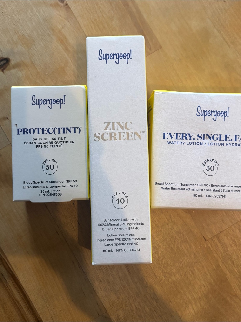 Supergoop Trio! Zinc Screen SPF 40 Mineral Sunscreen - White